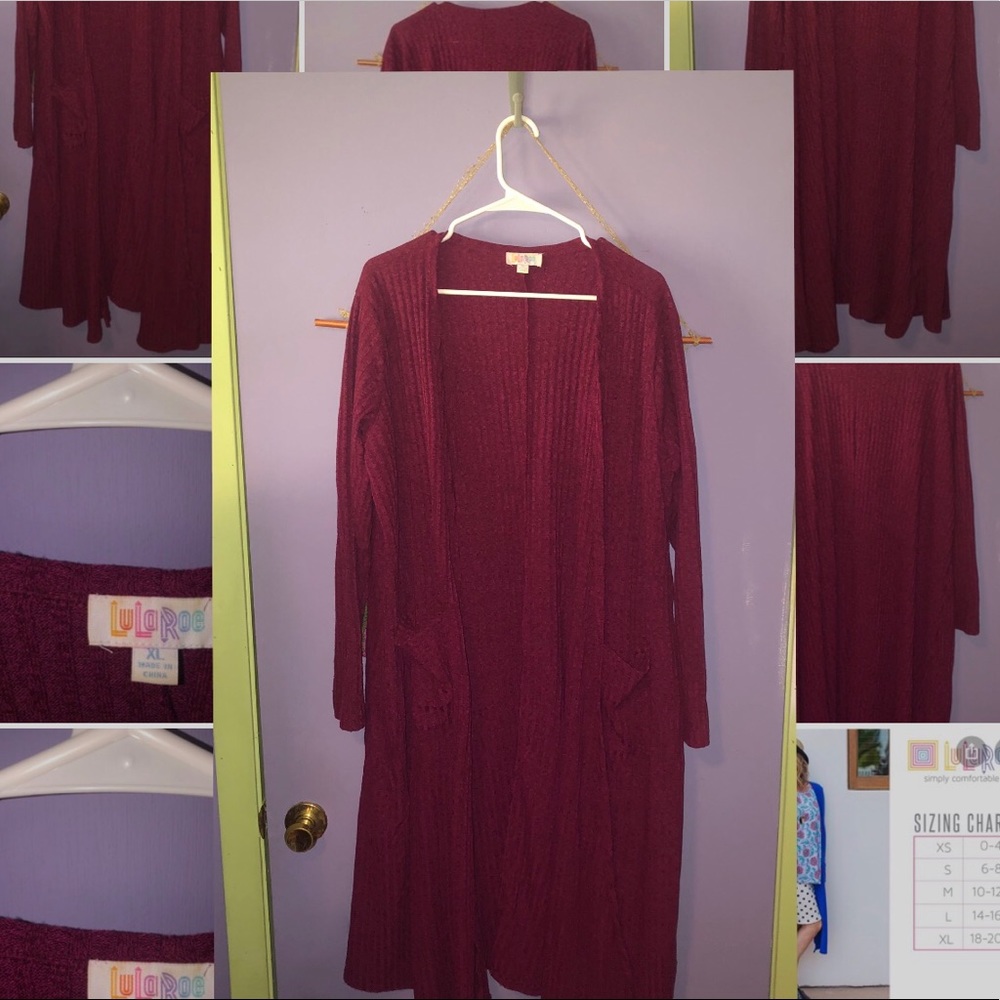 LuLaRoe “Sarah” Cardigan, XL
